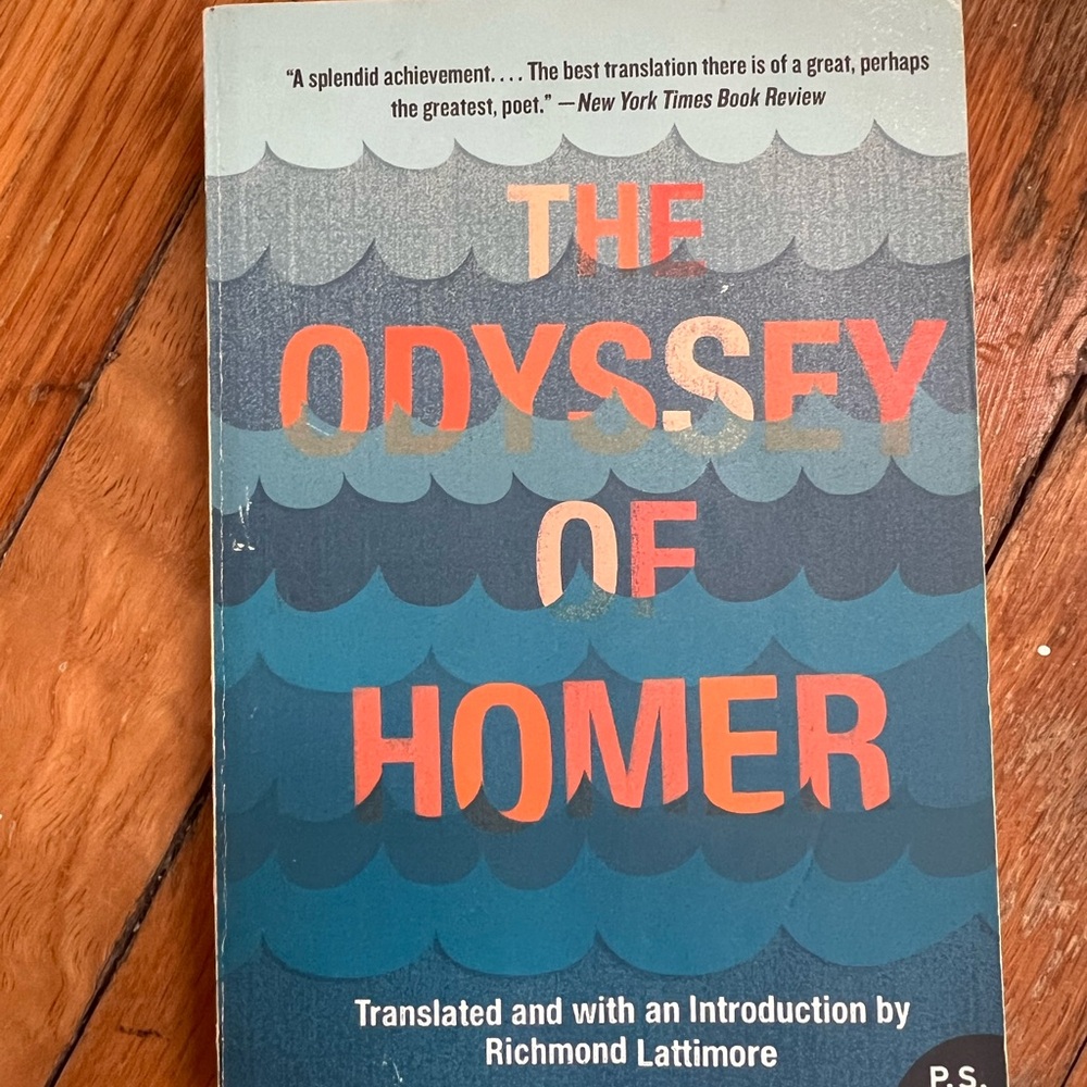 The Odyssey of Homer - Paperback with Blue Wave Cover